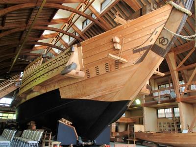 佐渡国小木民俗博物館・千石船「白山丸」展示館
